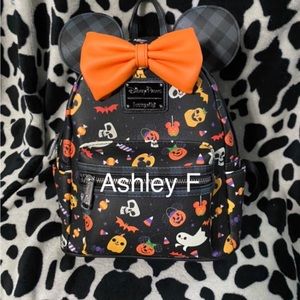 Minnie Mouse Halloween loungefly backpack